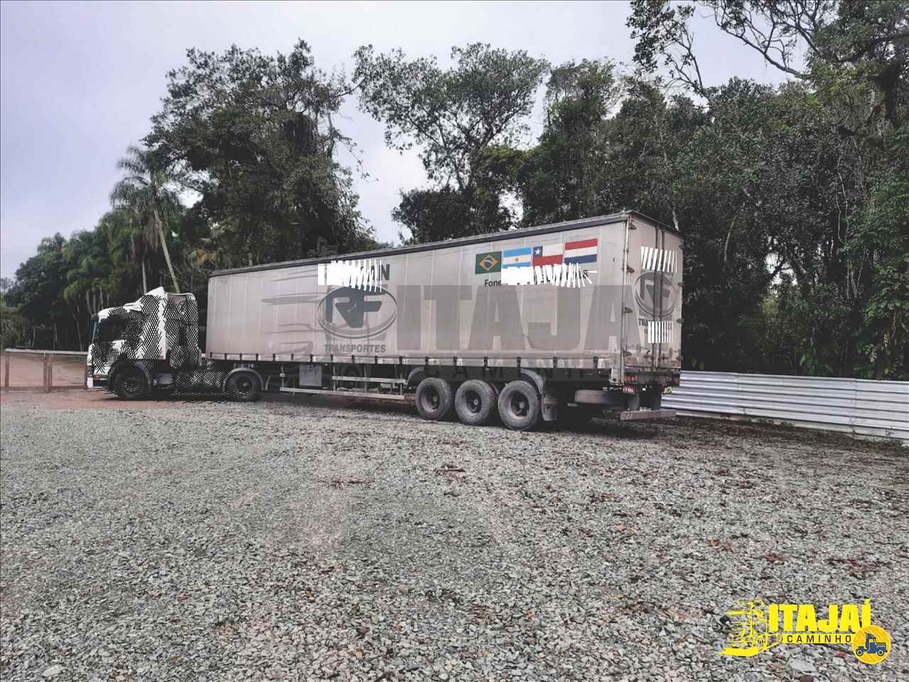 CARRETA SEMI-REBOQUE BAU SIDER Reta Itajai Caminhões NAVEGANTES SANTA CATARINA SC